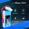 Gens ace 11.1V 450mAh 3S 25C LiPo Battery Pack with JST Plug for Blade Torrent 110 Baby Hawk Micro 2 E-Flite Blade 180 CFX Micro FPV Racing Drone Quadcopter RC Car Heli Airplane Boat Truck