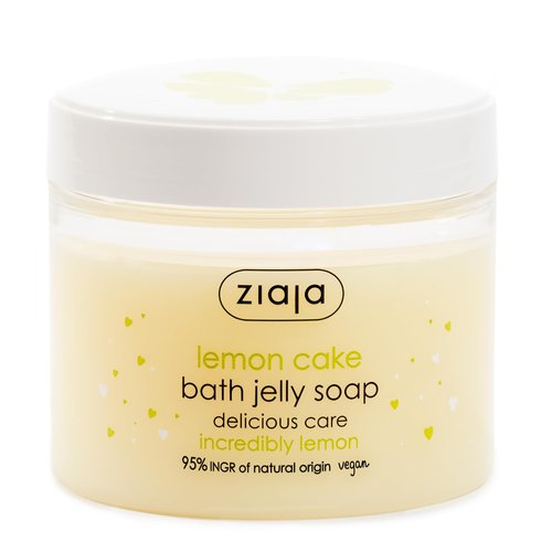 Ziaja Lemon Cake - Bath Jelly Soap - Delicious Skin Care