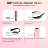 Lash Remover for Lash Extensions, PITHER 5ML Lash Extension Remover Gentle Non-irritating Oil Texture Eyelash Glue Remover Mascara Wand for Lash Clusters Individual Lashes False Eyelashes
