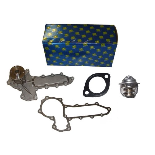 New WATER PUMP With Thermostat COMPATIBLE WITH Kubota V1902