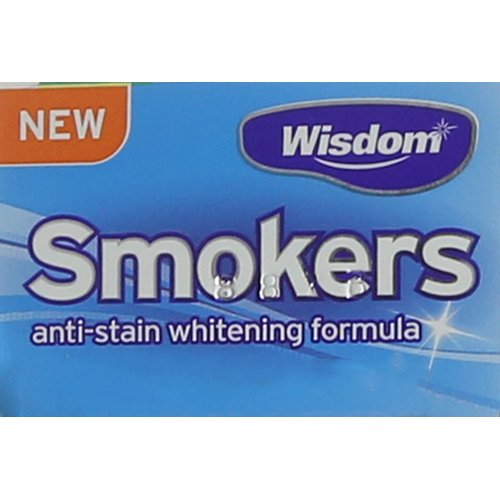 Wisdom 50 ml Smokers Anti-Stain Whitening Toothpaste - by Wisdom