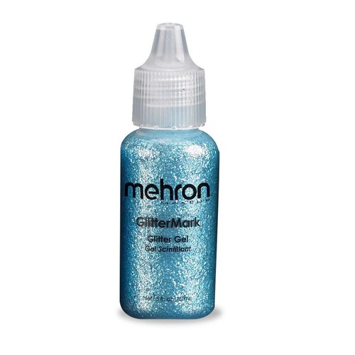 Mehron Makeup GlitterMark Glitter Gel (.5oz) (PASTEL BLUE)