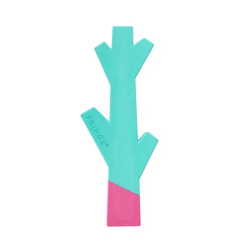 Fringe Studio "Stick with ME Turquoise/HOT Pink Rubber Dog Toy, Pet Shop Collection (518035)