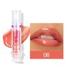 Grospe Lip Plumper, Lip Plumper Gloss with Chili Extract Ultra-Hydrating & Nourishing Smooth and Define Your Lips Naturally Glossy Finish Fuller Natural Lip Gloss for Women Girls (2PCS, #05#06)