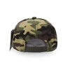 UltraKey Flat Brim Cap, Army Military Camo Baseball Cap Camouflage Hip Hop Flat Bill Plain Snapback Hats Green