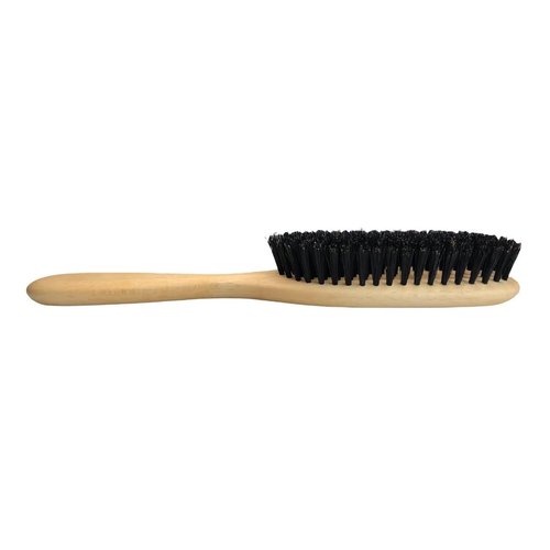 AlkalineDietGuy Natural Chungking Bristle Hair Brush – Made in Germany, Hair Brushes for Women and Men, Best Detangling Brush, 1 Cut Wild Boar Bristle Brush, Wooden Hair Brush