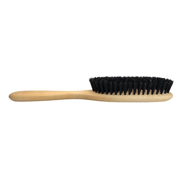 AlkalineDietGuy Natural Chungking Bristle Hair Brush – Made in Germany, Hair Brushes for Women and Men, Best Detangling Brush, 1 Cut Wild Boar Bristle Brush, Wooden Hair Brush