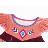 Sukyfecde Girls Native American Costume Indian Mardi Gras Dress Up Indigenous Cosplay Clothes Pocahontas Princess Dress up 9-10 Years Brown