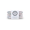 TELETIES - Spiral Hair Coils - Ponytail Holder Hair Ties for Women - Phone Cord Hair Ties - Strong Grip, No Rip, Water Resistant, No Crease Hair Tie Coils - 3 pack (Small, Party People)