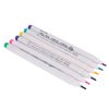 Air Erasable Fabric Marking Pen Disappearing Ink Makring Pen Fabric Marker Water Soluble Ink Pen for Embroidery Cross Stitch Handicarft Needlework Quilting Tracing and Stitching