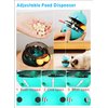 Cat Treat Puzzle, Cat Treat Dispenser Toy Cat Treat Toy, Tumbler Interactive Ball Cat Puzzle Feeder, Cat Food Puzzle Cat Food Ball Cat Snacks Temptations, Food Puzzle Toys for Cats