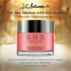SNS Nail Dip Powder, Gelous Color Dipping Powder - Fuggetaboutit (Pink/Orange) - Long-Lasting Acrylic Nail Color Lasts 14 Days - Low Odor & No UV Lamp required - 1 oz