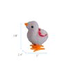 YUERFEILA Bunny and Jumping Chick Toys Easter Wind Up Chick Toys,Chicken Hopping Windup Toy for Kids Toddlers Party Favors Goody Bag Fillers Gifts (Chick)