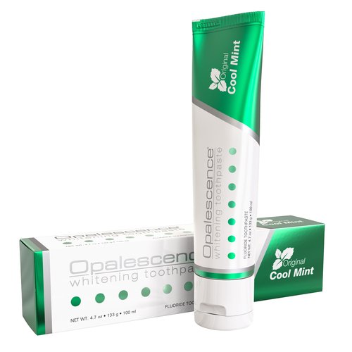 Opalescence Whitening Toothpaste - Pack of 1 - Fluoride Oral Care - 4.7 Oz - Cool Mint - TP-5166-1