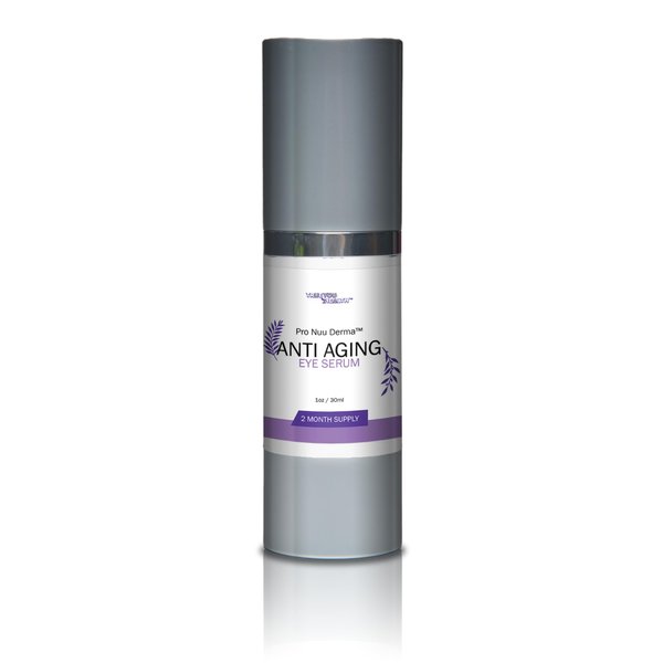Pro Nuu Derma Serum - 2 Month Supply Anti Aging Serum - Our Best Eye Serum - Improve Dark Circles & Wrinkles with Anti Aging Vitamin C Anti Wrinkle Serum - Anti Aging Eye Serum to Aid Skin Stem Cells