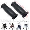 Rollator Walker Crutch Hand Grips Replacement Fit for 1" ID Hand Grips - Elderly Disabled Patient Handgrips Accessories, 2 Pcs(A)