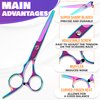 Hair Cutting Scissors Barber Tools - 6.5 IN Professional Shears for Hair Cutting Tools Hair Scissor Barber Accessories Salon Supplies for Hairstylist - Professional Hair Cutting Scissors