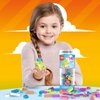 MEGA Construx Kids Blocks Toy Set, Open-Ended Building Bricks Tube with 140 Pieces in Pastel Colors, Ages 4+ Years