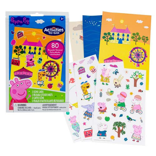 Peppa Pig Coloring Book Super Set for Kids Toddlers Bundle - 3 Pack Activity Books Featuring Dr Seuss Shop, Eric Carle, Peppa Pig (Nick Party Supplies)