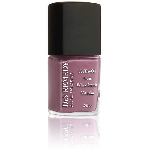 Dr’s Remedy Nail Polish, All Natural Enriched Nail Strengthener Non Toxic and Organic - MINDFUL Mulberry