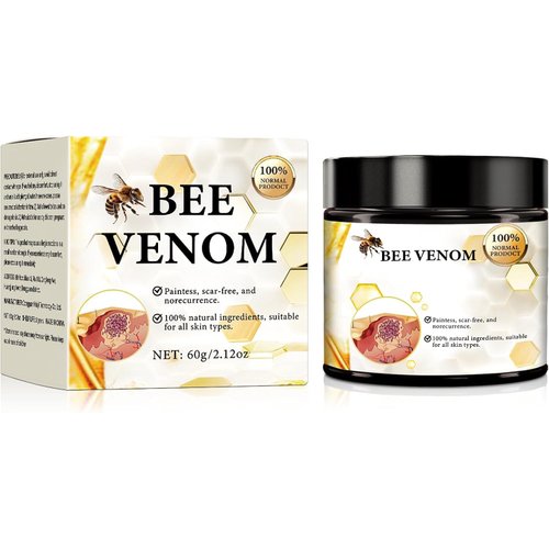Bee Venom Treatment Cream, 2024 New Bee Venom Repair Cream, Bee Venom Cream Remove Spots for Women All Skin
