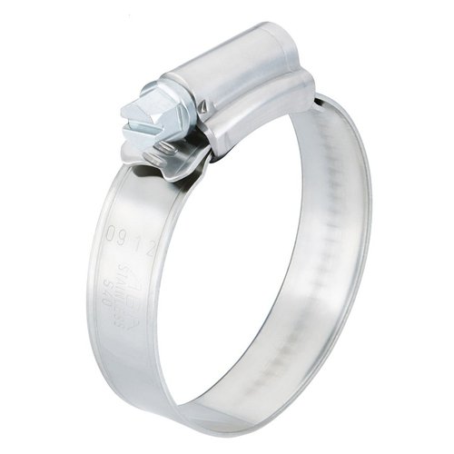 Scandvik 13657 Stainless Steel Hose Clamp (SAE Size 28, 32-57 mm, 1 1/4" - 2 1/4", 12mm Band, 13657) (Pack of 10)