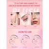 Yeweian Blush Stick Set Matte Cream Blush Stick for Cheeks, Eyes and Lips Natural Makeup Waterproof Long Lasting (Set 01)