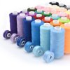72Pcs 36 Colors Prewound Bobbins and Thread Spools for Hand & Machine Sewing, Emergency and Travel, DIY and Home, 36 Colors 400 Yards per Polyester Thread Spools