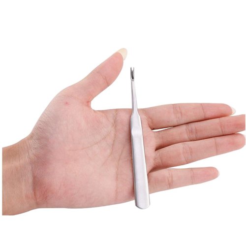 ericotry Professional Stainless Steel Cuticle Pusher Trimmer Hangnails Nails Cleaner Scissors Remover Nipper Clipper/Nail Art Manicure Tool for Adult