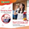 Royal-D Energy Gels for Running - Energy Gel, Running Gels, Sports Gels for Runners, Energy Gel for Cycling, Energy Gel for Running - Coffee Flavor (1.4 Oz Packet, 20 Count)
