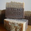 Beer Soap Oatmeal and Stout Soap Bar with Guinness Extra Stout Beer- Artisan Soap
