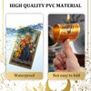 EGCUQ 78 Tarot Cards with Guide Book,Rider Waite Tarot Deck,Gold Foil Tarot Cards Deck for Beginners Waterproof and Durable