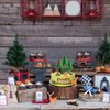 15PCS Camping Cake Decorations - Camping Cake Toppers Fireside Camp Decor Set for Kids Camper Camping Fans' Birthday Party Cake Decors