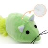 YuanHolumid Catnip Mo Mice Cat Toy Interactive Catnip Toys for Indoor Cats,Perfect for Kittens, Cats, and Puppies，Cat Mouse Toys,Faux Fur Cat Mice Toys with Plastic Body