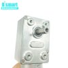 BRINGSMART JGY-370 12V 10rpm DC Worm Gear Motor 12 Volt High Torque Engine Mini Turbine Worm 12V Reducer Electric Motor Self-Locking for DIY Mini Geared Motor (JGY-370 12V 10rpm)