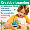 Creativity for Kids Grow 'N Glow Terrarium Kit for Kids - Educational Science Kits Ages 6-8+, Kids Gifts for Boys and Girls, Craft and STEM Projects