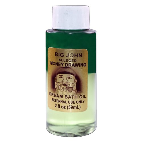 1 PIECE BIG JOHN'S MONEY DREAM BATH OIL 2 FL. OZ. (59 ML)