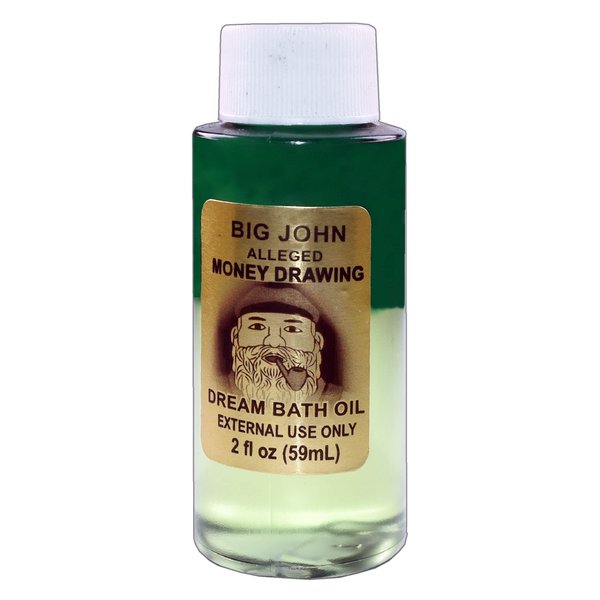 1 PIECE BIG JOHN'S MONEY DREAM BATH OIL 2 FL. OZ. (59 ML)