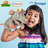 Living Puppets 12-Inch Grey Mouse Hand Puppet - Fine European Design, Ultra-Soft and Cuddly, Promotes Child Development, Safety Certified, Teacher-Recommended for Boys and Girls