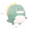 ARELUX Dinosaur Plush Cuddle Pillow Cute Dinosaur Stuffed Animal Plush Toy Dinosaur Plushies Room Decor Festival Dinosaur Accompany Christmas Birthday Gifts for Kids Boys Girls 16inch