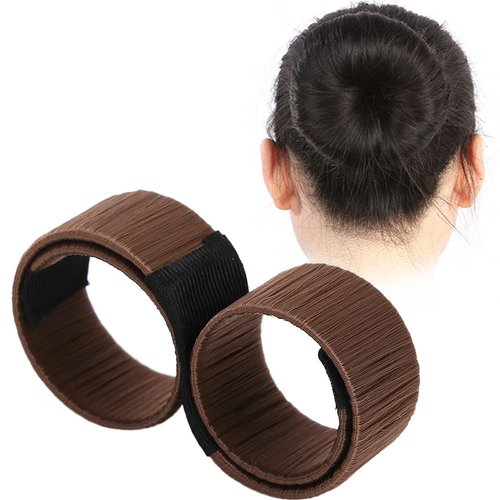 5PCS Hair Bun Maker, Fast & Easy Donut Bun Maker French Twist Hairstyle Tool Portable Hair Assecories for Women Kids Long Hair