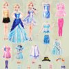 PainZieteg Magnetic Dress Up Dolls, Magnetic Princess Dress Up Paper Dolls, Magnetic Dress Up Dolls for Girls Ages 4-7 Learning Created Imagine Set Birthday Gift (Lea)