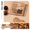 INTO YOU Nude Eyeshadow Palette, 4 Colors Matte Eye Shadow Palletes, Warm Neutral Naked Pigments, Long Lasting Professional Beauty Makeup Eyeshadow
