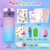 PERRYHOME Decorate Your Own Mermaid Water Bottle Kits for Girls, Mermaid Toys for Girls Age 4-10 Painting Crafts Kit, Fun Arts Kits 6-12 Year Old Toddler Girls Birthday Christmas Gifts Toys