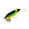 Arbogast Jitterbug Topwater Bass Fishing Lure - Excellent for Night Fishing, Fire Tiger, G620 Jointed (2 1/2 in, 3/8 oz) (G620-115)