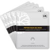 CRL Peptide Aqua Gel Mask 5 Pack, Instant Hydration, Soothing, Cooling, Healing, Post-Treatment, Post Microneedling, Reduce Redness and Stinging Feeling