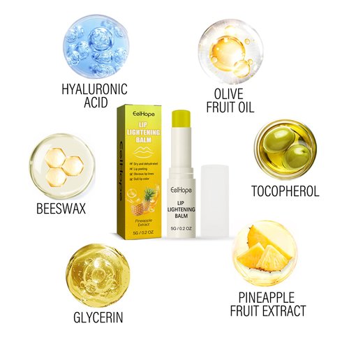 Cherry Pineapple Lip Balm, Botanical Extracts Lip Balm,Moisturizing and Hydrating To Remove Dead Skin, Prevent Dry Lips and Cracked Lip Lines, Moisturizing Lip Balm (pineapple)