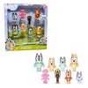 Bluey Family and Friends Figure 8-Pack: Articulated 2.5 Inch Action Figures; Bluey, Bingo, Bandit (Dad), Chilli (Mum), Coco, Snickers, Rusty and Muffin Official Collectable Toy