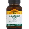 Country Life L-Glutamine 500 mg with B-6 - Amino Acids Supplement for Muscle Support & Gut Health - Vegan, Gluten-Free, Kosher - High Absorption - No Yeast, Corn, Soy - 100 Capsules