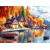 300 Pieces Puzzle for Adults, Fall Puzzle, Autumn lochs Puzzle, Funny Puzzle for Adults, Challenging Game Home Decor Birthday Party Gift Toy for Adults Kids Seniors 20.5×15 inch